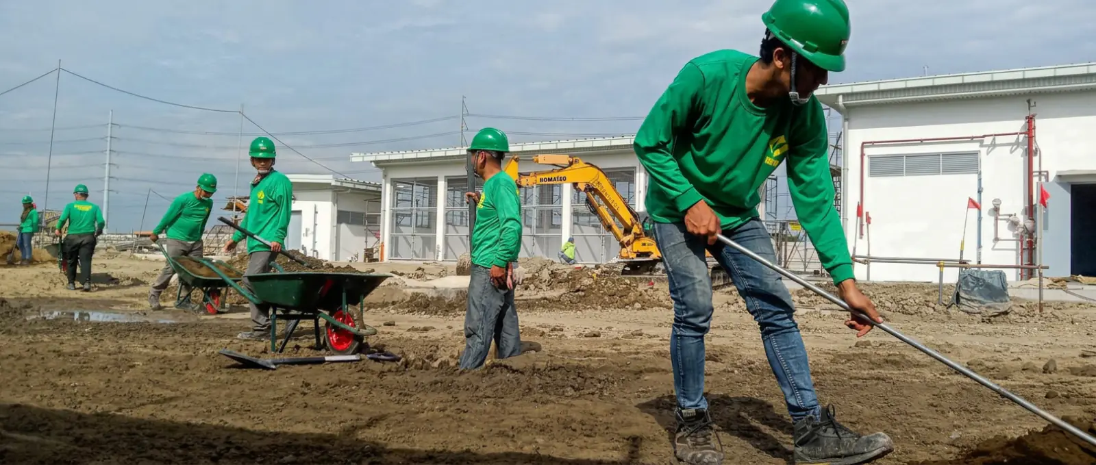 RSN grounds crew completing large-scale site preparation